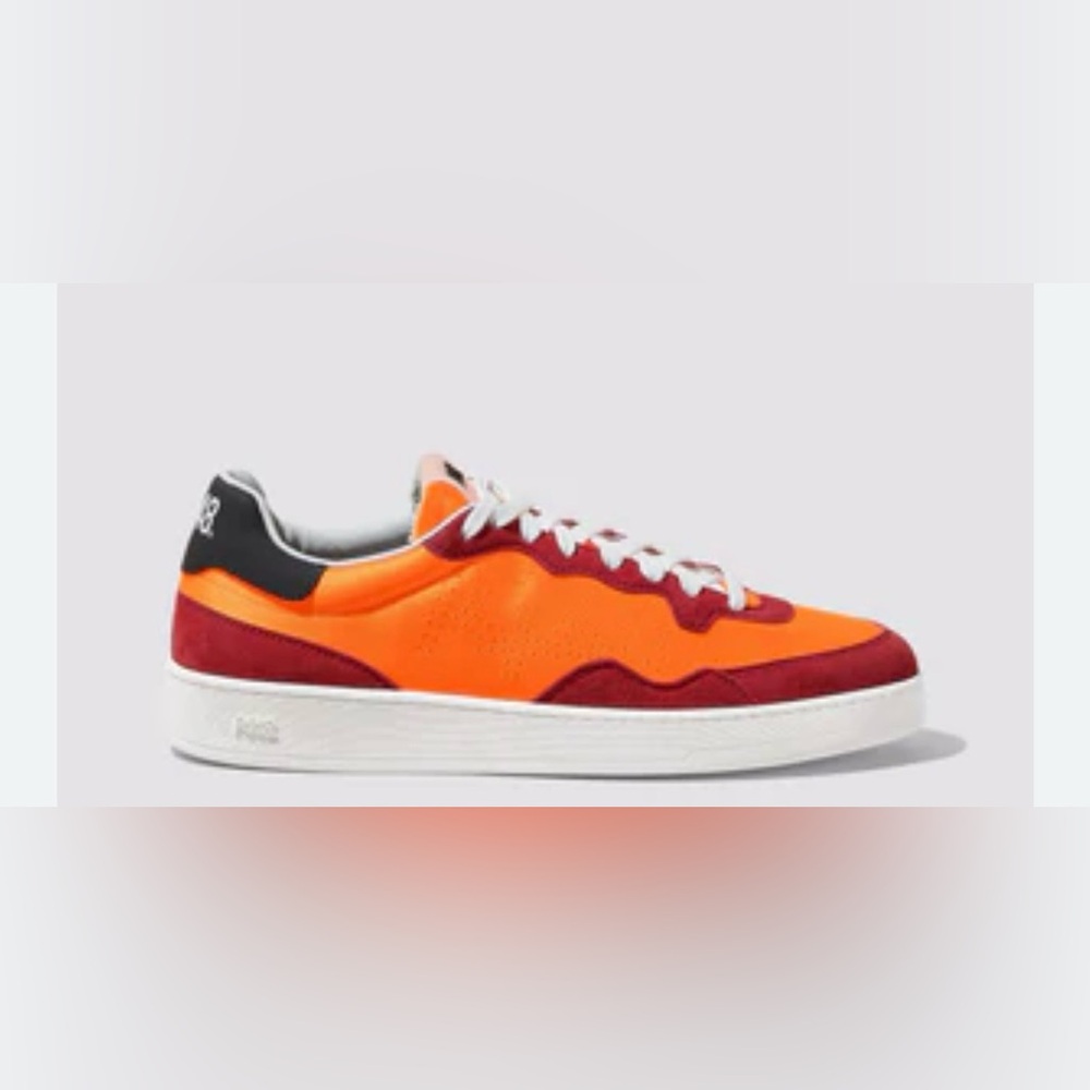 P448 Vert Energy Sneakers Neon Orange Red – NEW – Box Damage – Size 39